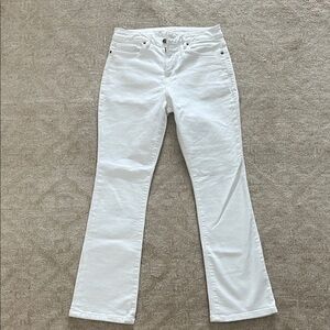 ANN MASHBURN White Kendall Jean Size 26